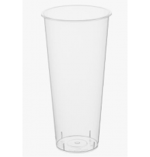 Стакан 610/655мл BUBBLE CUP прозрачный глянцевый (25шт/20уп)