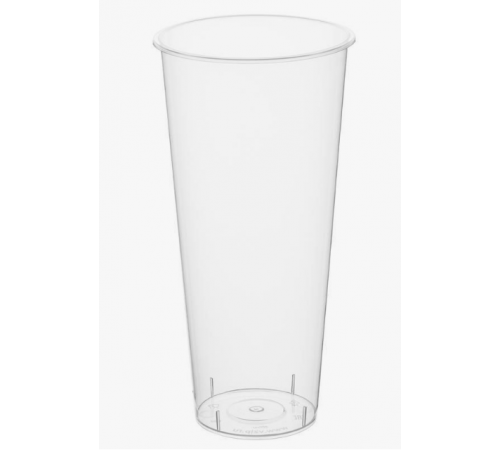 Стакан 610/655мл BUBBLE CUP прозрачный глянцевый (25шт/20уп)