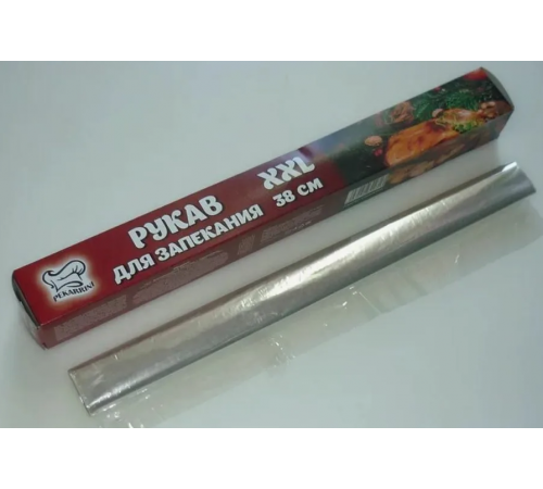 Рукав для запекания 38*3м 12мкм XXL под гуся в футляре