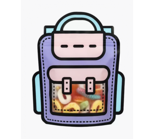 Пакет с zip-lock застежкой Ранец 18*21см