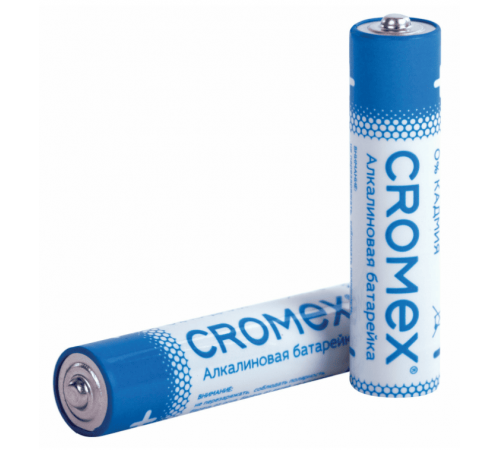 Батарейка алкалиновая мизинчиковая CROMEX Alkaline ААА LR03 24А