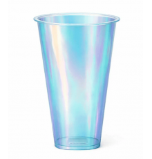 Стакан 375/410мл BUBBLE CUP D-90мм ПЕРЛАМУТР (25шт/600уп)